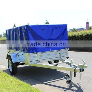 7x5 Hot Dipped Galvanized Tarp Trailer thumbnail-1