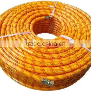 PVC Material and 10mm Standard Braided Flexible Rubber Sprayer Hose Pipe thumbnail-1