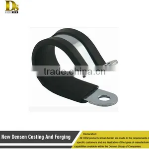 Good Quality OEM U-Bolt Clamp , Metal Stamping Pipe Clamp thumbnail-1