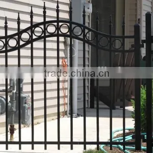 Estate Gate/ Competitive Beautiful Metal Fence Gate Design for House thumbnail-1