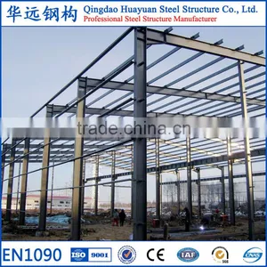 Fireproof Prefabricated Steel Workshop With 5 Tons Crane thumbnail-6