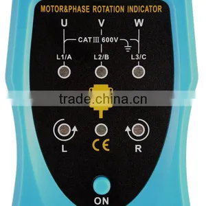 Motor 3 Phase Rotation Sequence Indicator Conveyors Pumps Rotary Portable Tester thumbnail-5