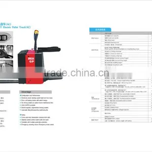 2.0-2.5T Electric Pallet Truck thumbnail-5