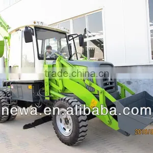 Hot!CE With Front Loader and Backhoe Excavator Compact Backhoe Loader thumbnail-2