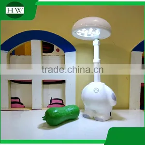 Large Plastic Cartoon Baymax Usb Charging Charge Foldable Folding Telescopic Led Reading Desk Table Night Latern Lamp Light thumbnail-3