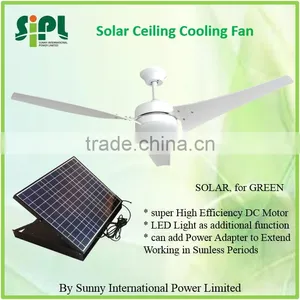Vent Tool Hot Selling in Door Cooling Fan 24 v dc MotorSolar Panel Power Ceiling Fan thumbnail-2