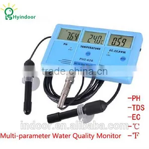 SIX IN ONE MULTI PARAMETER EC / CF / TDS pH WATER QUALITY MONITOR thumbnail-1