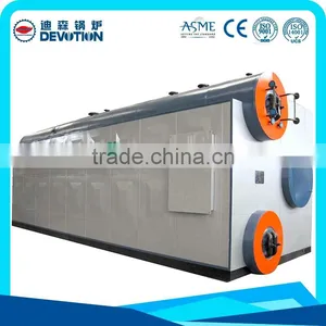 SZS Series High Efficiency Gas Oil Fired Water Tube Steam Boiler thumbnail-1