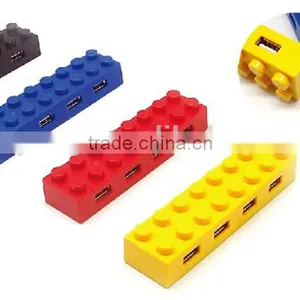 Blocks Usb 2.0 Charger/Android Usb Hub/funny Micro Mini Usb 3.0 Hub With Bluetooth thumbnail-1