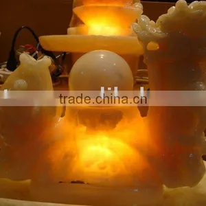 Yellow Indoor Fountain thumbnail-1