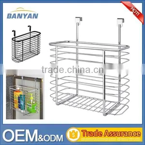 China Factory Hot Item Over the Cabinet Door Basket Kitchen Storage thumbnail-1