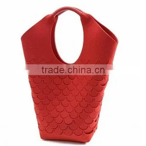OEM Felt Laundry Bag ,standable Hot Sale Felt Laundry Handbags thumbnail-1