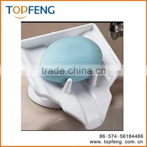 Hot Sale Bathroom Plastic Soap Dish/Soap Saver thumbnail-1