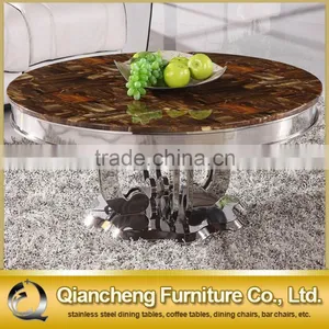 Fashionable Round Coffee Table Living Room Furniture thumbnail-1