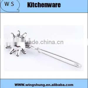 Tea Strainer Stainless Steel Sun Shaped Tea Blls Phere Locking Infuser Filter Tea Infuser Tea Maker thumbnail-1