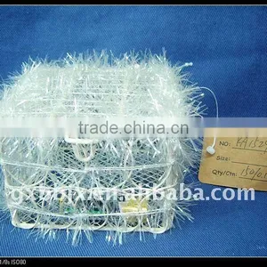 White Square Wire Decorative With White Coloured Ribbon Storage Wholesale Shipping Boxes thumbnail-1