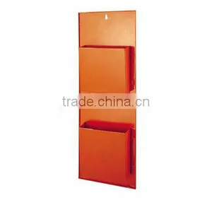 Metal Mesh Desk/Office Hanging Wall Organiser Filing/Letter Trays Inbox/Outbox thumbnail-1