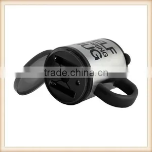 Stainless Lazy Self Stirring Mug Auto Mixing Tea Coffee Cup Office Home Gifts thumbnail-5