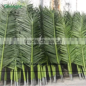 SJZJN 111 Big Amazing Balm Tree Leaves/High Imitation Palm Tree Leaves Made in China Hot Sale thumbnail-2