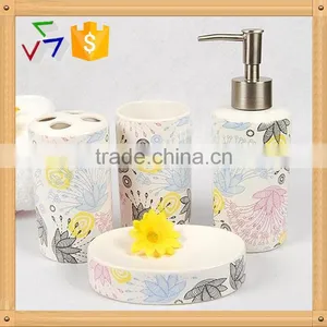 Hotel Home Decorate Ceramic Bathroom Accessories thumbnail-1