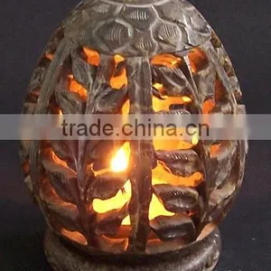 Carving Stone Candle Lamps thumbnail-1