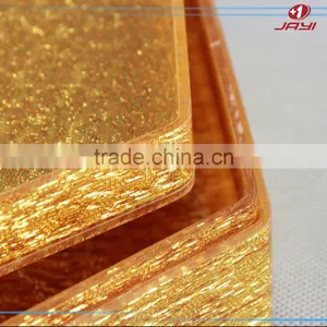 2017 New Design Houseware Golden Acrylic Plastic Packing Box thumbnail-6