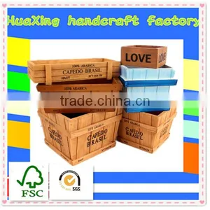 Wooden Newest Design Flower Pot Round Shallow Garden Planter Wholesale thumbnail-1