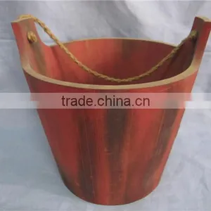 Ice Cream Maker Wood Bucket Solid Bucket thumbnail-1