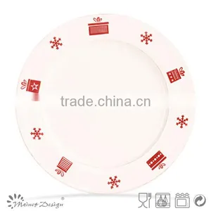 Chritmas Ceramic Plate/ceramic Christmas Plate/ceramic Gift Plate thumbnail-3