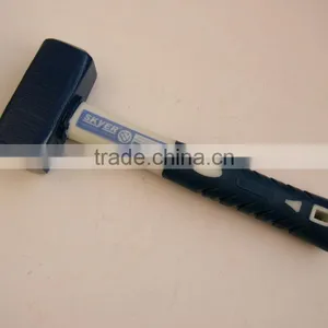 Carbon Steel Drop Forged Bush Hammer 800g With Fiberglass Handle thumbnail-4