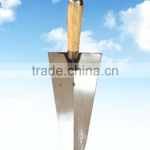 High Quality Bricklaying Trowel /Plastering Trowel With Wooden Handle thumbnail-6