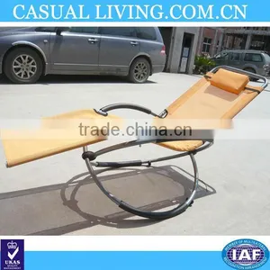 Rocking Chair Metal Beach Chair Folding Chair thumbnail-1