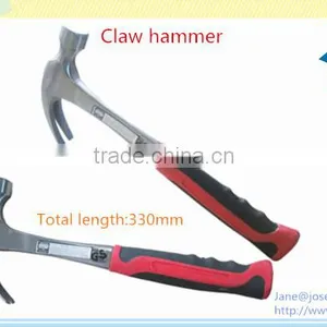 TPR Grip Steel Integral Claw Hammer thumbnail-2