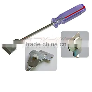 Long Handle Ice Razor Scraper With 1.5 Inch Blade Window Clean Scraper thumbnail-1