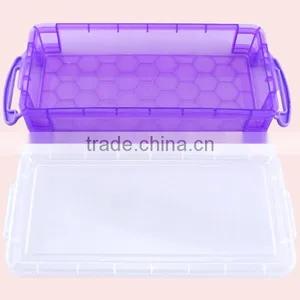 Colorful Large Size Plastic Storage Case With Handle thumbnail-6