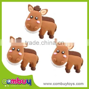 Kids Educational Lovely Horse Toy Polymer Clay Mold thumbnail-1