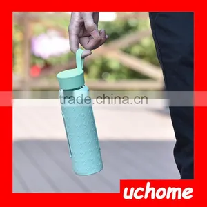 UCHOME Clear Empty Glass Water Bottles Sports Drinking Bottles Automotive Glass Bottles thumbnail-3