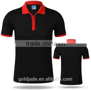 Promotional High Quality Polyester Worker Uniform Men Short Sleeve Polo Shirt thumbnail-3