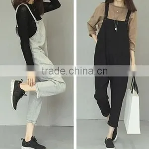 New Overalls Female Trousers/han Edition Show Thin Overalls thumbnail-1