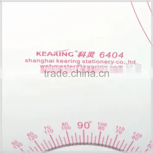 Kearing Brand French Curve Ruler 1.2mm Thickness Sandwich Line Curve Ruler for Fashion Design#6404 thumbnail-3