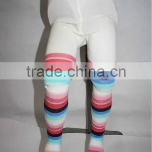 Rainbow Striped Kids Colored Tights thumbnail-1