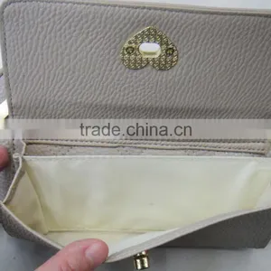 Hot Lady's pu Leather Heart Closure Latest Wallet thumbnail-4