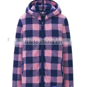 Wholesale High Quality Polar Fleece Zipper Hoodies thumbnail-1