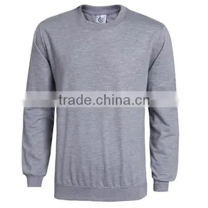 High Quality 100% Cotton Solid Crewneck Sweatshirt Blank Sweatshirt Wholesale Made in Jiangxi thumbnail-1