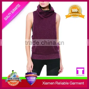 Yoga Frost Winter Vest in Black Heather For Women thumbnail-1