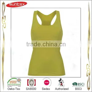 Chinese Manufacturer Hot Sale Ladies Fashion Yoga Vest thumbnail-1