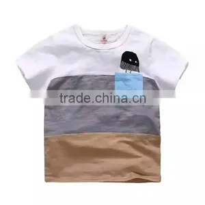 2016 Latest Designs Casual Kids Summer Children Clothing T-shirt Short Pants Cool Baby Clothing Sets thumbnail-2