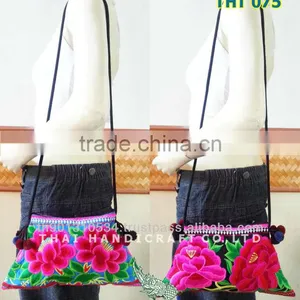 Embroidered HMONG Hill Tribe Shoulder Bag Cross Body Bag thumbnail-1