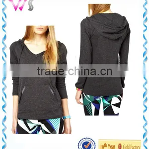 2016 New Style Soft Sweatshirt Fabric Hooded Sweatshirt thumbnail-1