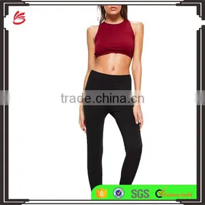 Wholesale Women's Yoga Sexy Sports Bra Active Lace up Back Fitness Yoga Running Bra thumbnail-1
